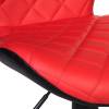Кресло LM-9700 красно-черное для персонала, экокожа фото 10