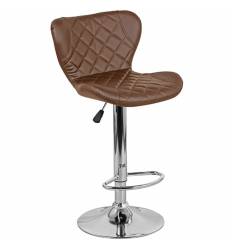 Барный стул Кадиллак WX-005 коричневый, экокожа фото 1