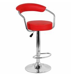 Барный стул Орион WX-1152 красный, экокожа фото 1