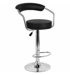 Барный стул Орион WX-1152 черный, экокожа фото 1