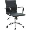 Кресло Riva Chair 6002-2 S черное для руководителя, хром, экокожа фото 1