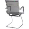 Кресло Riva Chair 6001-3 серое для посетителя, хром, сетка фото 4