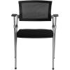 Кресло Riva Chair 462E черное для посетителя, спинка сетка фото 2