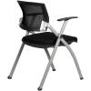 Кресло Riva Chair 462E черное для посетителя, спинка сетка фото 4