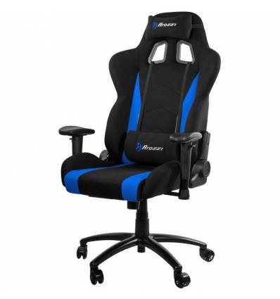 Кресло Arozzi Inizio Fabric-Blue, компьютерное (для геймеров), ткань, цвет черный/синий