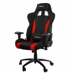 Кресло Arozzi Inizio Fabric-Red, компьютерное (для геймеров), ткань, цвет черный/красный