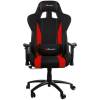 Кресло Arozzi Inizio Fabric-Red, компьютерное (для геймеров), ткань, цвет черный/красный фото 2