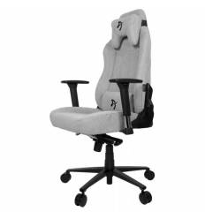 Кресло Arozzi Vernazza Soft Fabric - Light Grey, компьютерное (для геймеров), ткань, цвет светло-серый