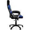 Кресло Arozzi Enzo - Blue, компьютерное (для геймеров), экокожа, цвет черный/синий фото 4