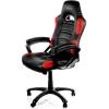 Кресло Arozzi Enzo - Red, компьютерное (для геймеров), экокожа, цвет черный/красный фото 1