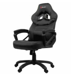 Кресло Arozzi Monza - Black, компьютерное (для геймеров), экокожа, цвет черный