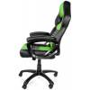 Кресло Arozzi Monza - Green, компьютерное (для геймеров), экокожа, цвет черный/зеленый фото 4