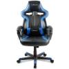 Кресло Arozzi Milano - Blue, компьютерное (для геймеров), экокожа, цвет черный/синий фото 2