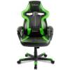 Кресло Arozzi Milano - Green, компьютерное (для геймеров), экокожа, цвет черный/зеленый фото 2