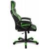 Кресло Arozzi Milano - Green, компьютерное (для геймеров), экокожа, цвет черный/зеленый фото 4