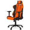 Кресло Arozzi Torretta Orange V2, компьютерное (для геймеров), ткань, цвет оранжевый/черный фото 1