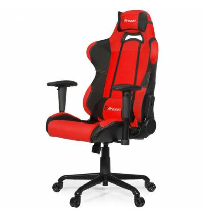 Кресло Arozzi Torretta Red V2, компьютерное (для геймеров), ткань, цвет красный/черный