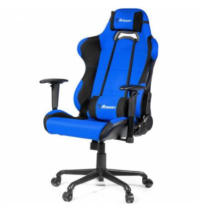 Кресло Arozzi Torretta XL - Fabric Blue, компьютерное (для геймеров), ткань, цвет синий/черный