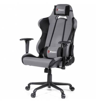 Кресло Arozzi Torretta XL - Fabric Grey, компьютерное (для геймеров), ткань, цвет серый/черный