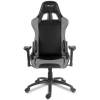 Кресло Arozzi Verona - Grey, компьютерное (для геймеров), экокожа, цвет черный/серый фото 2