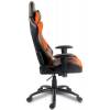 Кресло Arozzi Verona - Orange, компьютерное (для геймеров), экокожа, цвет черный/оранжевый фото 4
