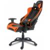 Кресло Arozzi Verona - Orange, компьютерное (для геймеров), экокожа, цвет черный/оранжевый фото 6