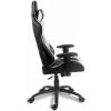 Кресло Arozzi Verona - White, компьютерное (для геймеров), экокожа, цвет черный/белый фото 4