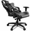 Кресло Arozzi Verona Pro - Grey, компьютерное (для геймеров), экокожа, цвет черный/серый/белый фото 4