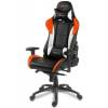 Кресло Arozzi Verona Pro - Orange, компьютерное (для геймеров), экокожа, цвет черный/оранжевый/белый фото 1
