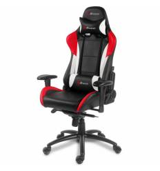 Кресло Arozzi Verona Pro - Red, компьютерное (для геймеров), экокожа, цвет черный/красный/белый