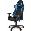 Кресло Arozzi Mezzo V2 Blue, компьютерное (для геймеров), экокожа, цвет черный/синий фото 1