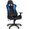 Кресло Arozzi Mezzo V2 Blue, компьютерное (для геймеров), экокожа, цвет черный/синий фото 4