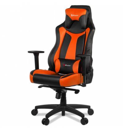Кресло Arozzi Vernazza Orange, компьютерное (для геймеров), экокожа, цвет черный/оранжевый