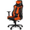 Кресло Arozzi Vernazza Orange, компьютерное (для геймеров), экокожа, цвет черный/оранжевый фото 1
