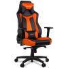 Кресло Arozzi Vernazza Orange, компьютерное (для геймеров), экокожа, цвет черный/оранжевый фото 3