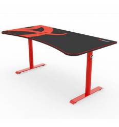Стол Arozzi Arena Gaming Desk - Red, компьютерный (для геймеров), черный/красный