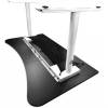 Стол Arozzi Arena Gaming Desk - White, компьютерный (для геймеров), черный/белый фото 4