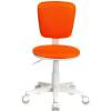 Кресло Бюрократ CH-W204NX/ORANGE детское, белый пластик, цвет оранжевый фото 2