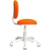 Кресло Бюрократ CH-W204NX/ORANGE детское, белый пластик, цвет оранжевый фото 3