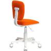 Кресло Бюрократ CH-W204NX/ORANGE детское, белый пластик, цвет оранжевый фото 4