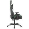 Кресло Бюрократ VIKING ZOMBIE A4 GN игровое, экокожа, цвет черный/зеленый фото 3