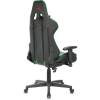 Кресло Бюрократ VIKING ZOMBIE A4 GN игровое, экокожа, цвет черный/зеленый фото 4