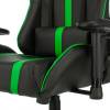 Кресло Бюрократ VIKING ZOMBIE A4 GN игровое, экокожа, цвет черный/зеленый фото 7