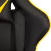 Кресло Бюрократ VIKING ZOMBIE A4 YEL игровое, экокожа, цвет черный/желтый фото 8