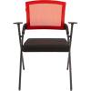 Кресло CHAIRMAN NEXX Red для посетителя, сетчатая спинка, ткань, цвет красный/черный фото 2