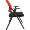 Кресло CHAIRMAN NEXX Red для посетителя, сетчатая спинка, ткань, цвет красный/черный фото 3