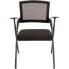Кресло CHAIRMAN NEXX Black для посетителя, сетчатая спинка, ткань, цвет черный фото 2