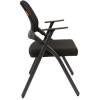 Кресло CHAIRMAN NEXX Black для посетителя, сетчатая спинка, ткань, цвет черный фото 3