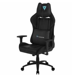 Кресло ThunderX3 BC5 Black для геймеров, экокожа, цвет черный