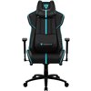 Кресло ThunderX3 BC7 Black-Cyan для геймеров, экокожа, цвет черный/голубой фото 2